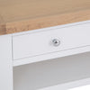 Country Living, White Painted & Oak - Coffee Table with Drawers