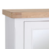 Country Living, White Painted & Oak - Drinks Cabinet Bureau