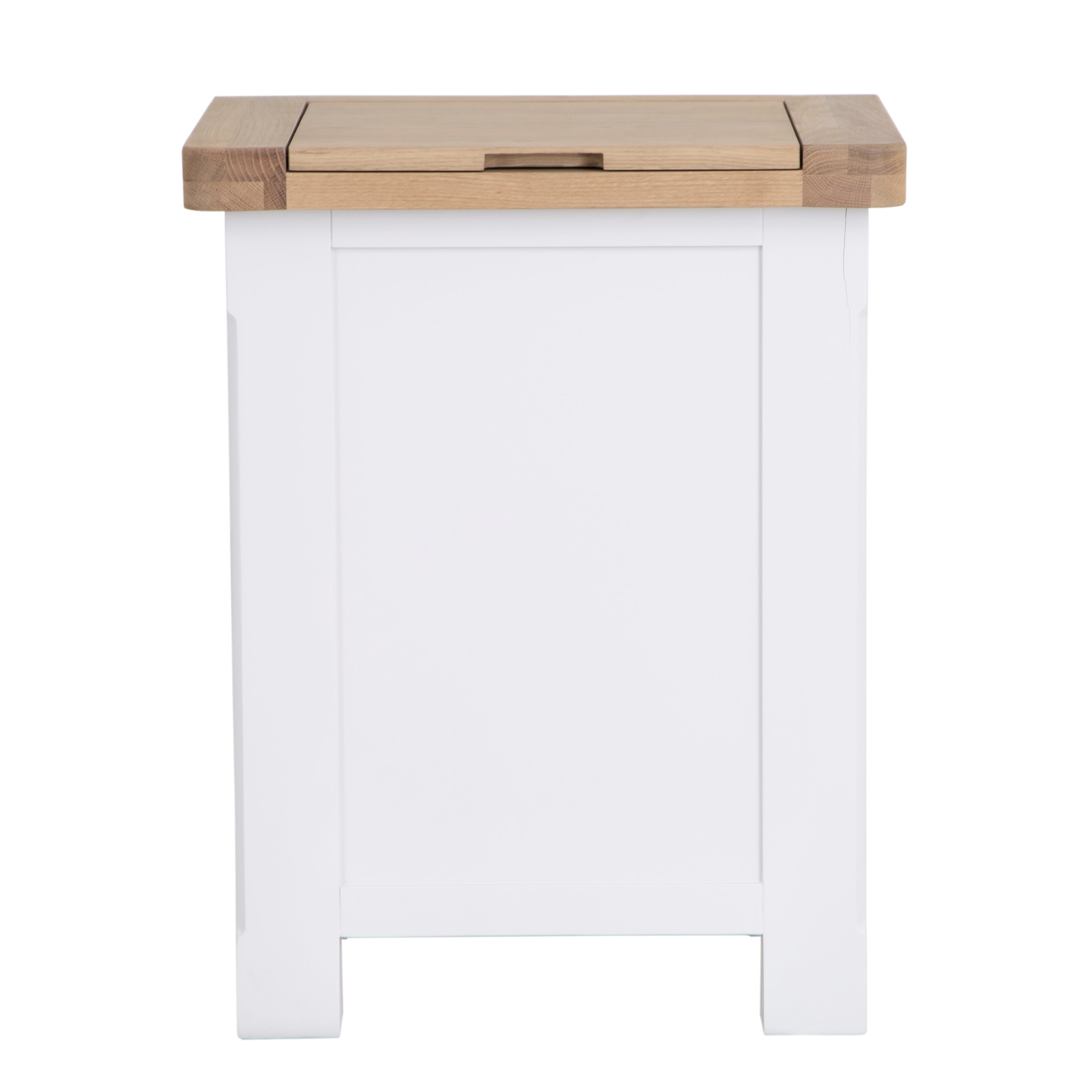 Country Living, White Painted & Oak - Laundry Box