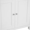 Country Living, White Painted & Oak - Large Bookcase