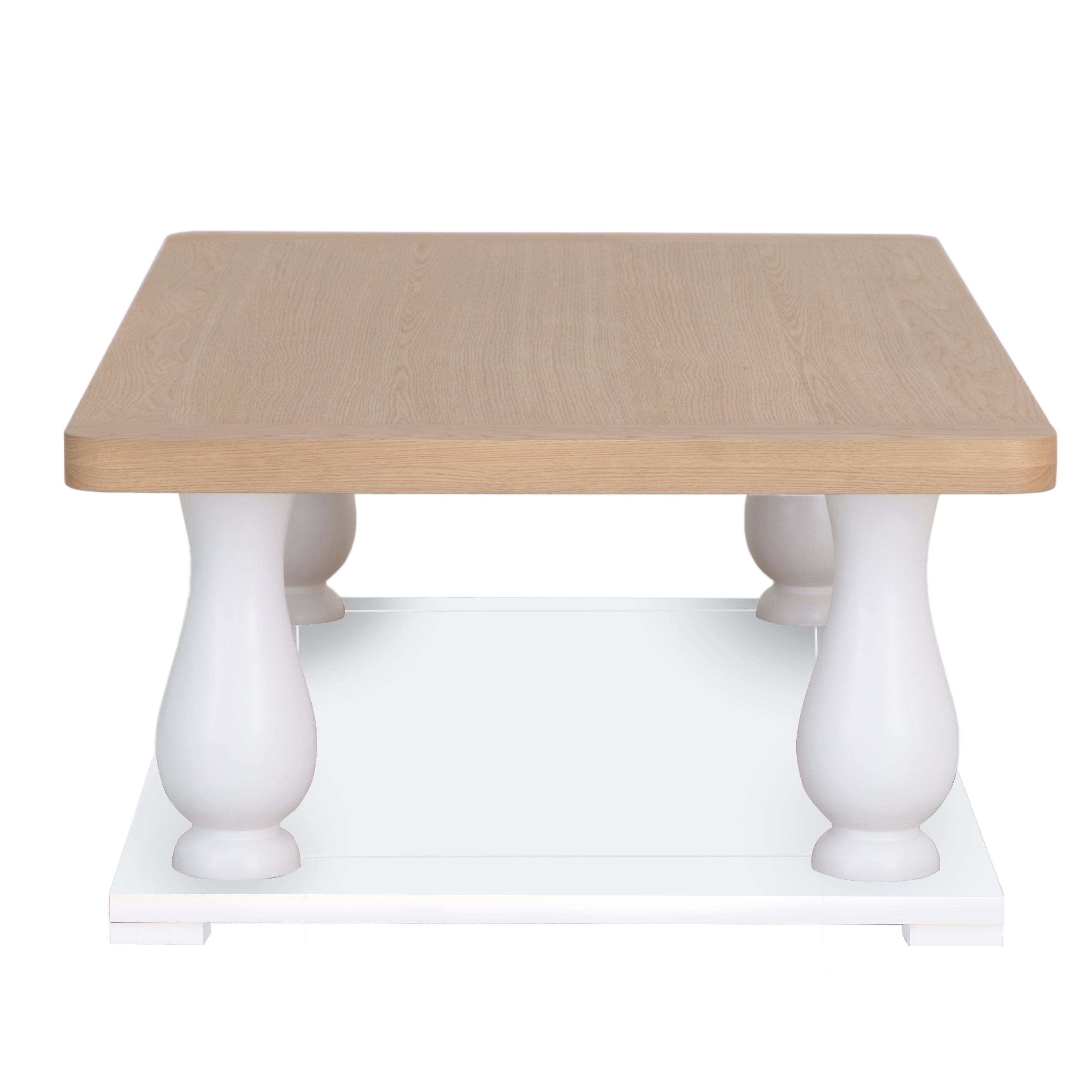 Country Living, White Painted & Oak - Large Coffee Table