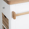 Country Living, White Painted & Oak - Extra Large Kitchen Island