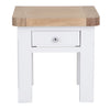 Country Living, White Painted & Oak - Lamp Table