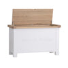Country Living, White Painted & Oak - Wellies & Shoes Storage Box