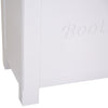 Country Living, White Painted & Oak - Wellies & Shoes Storage Box