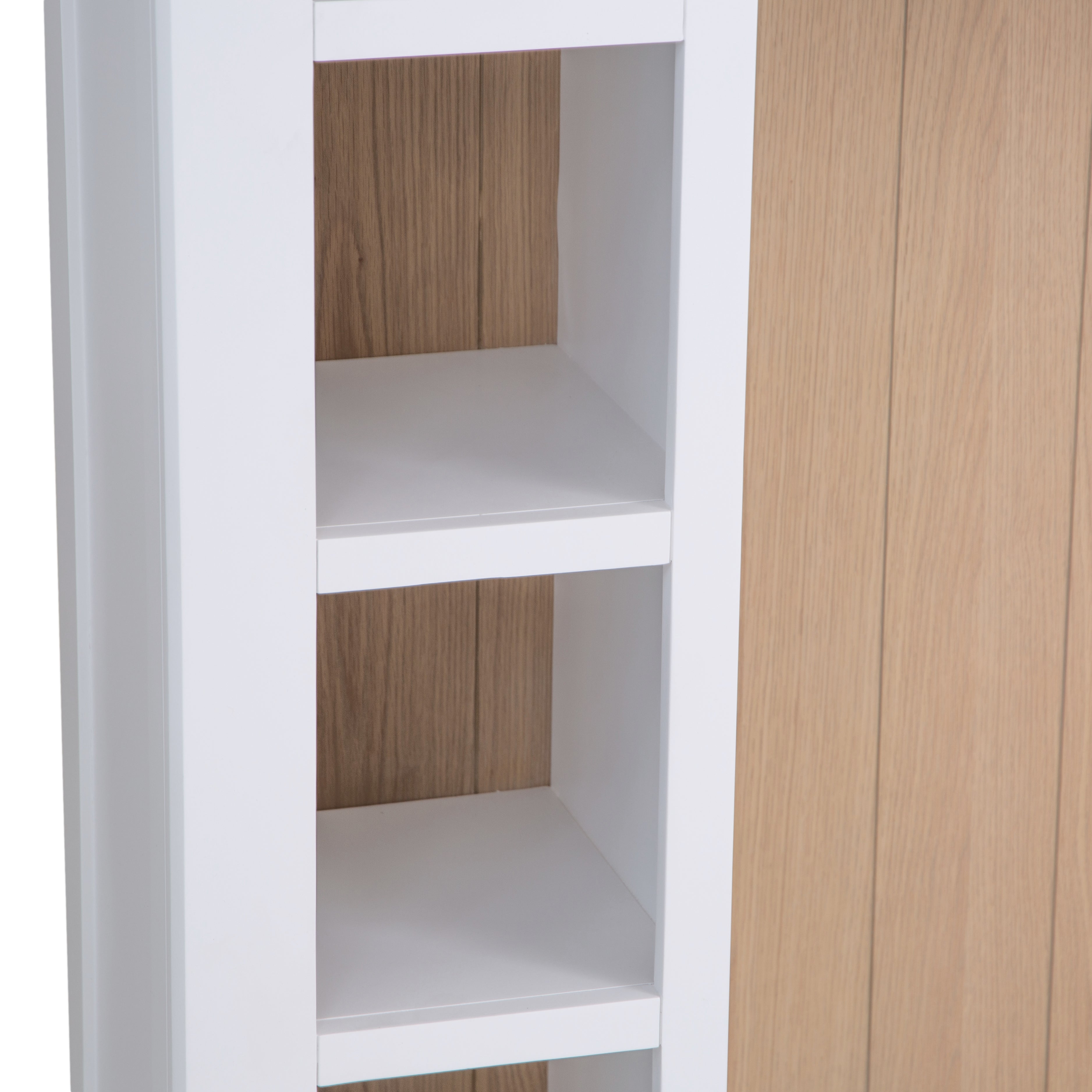 Country Living, White Painted & Oak - Extra Large TV Unit TOP