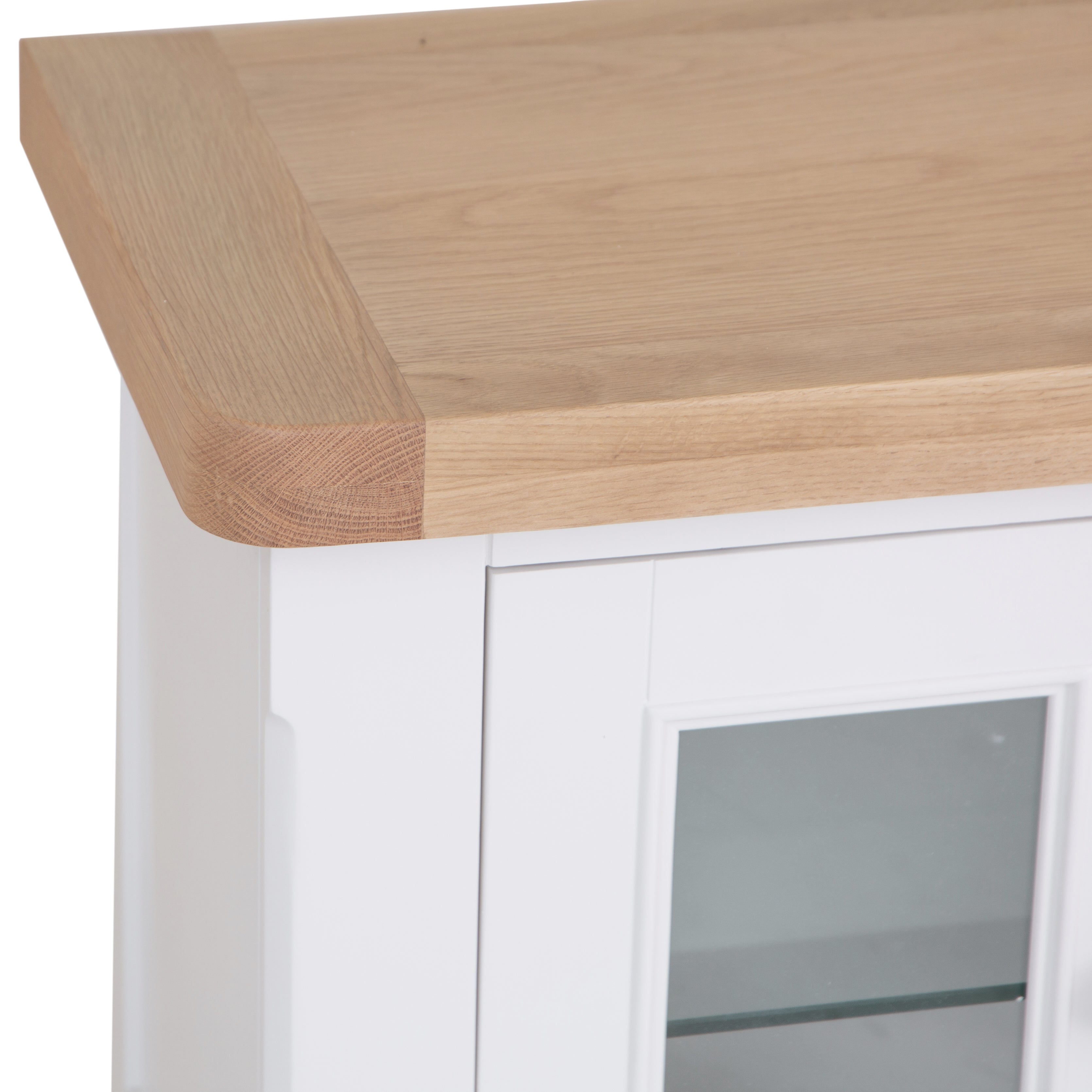 Country Living, White Painted & Oak - Extra Large TV Unit