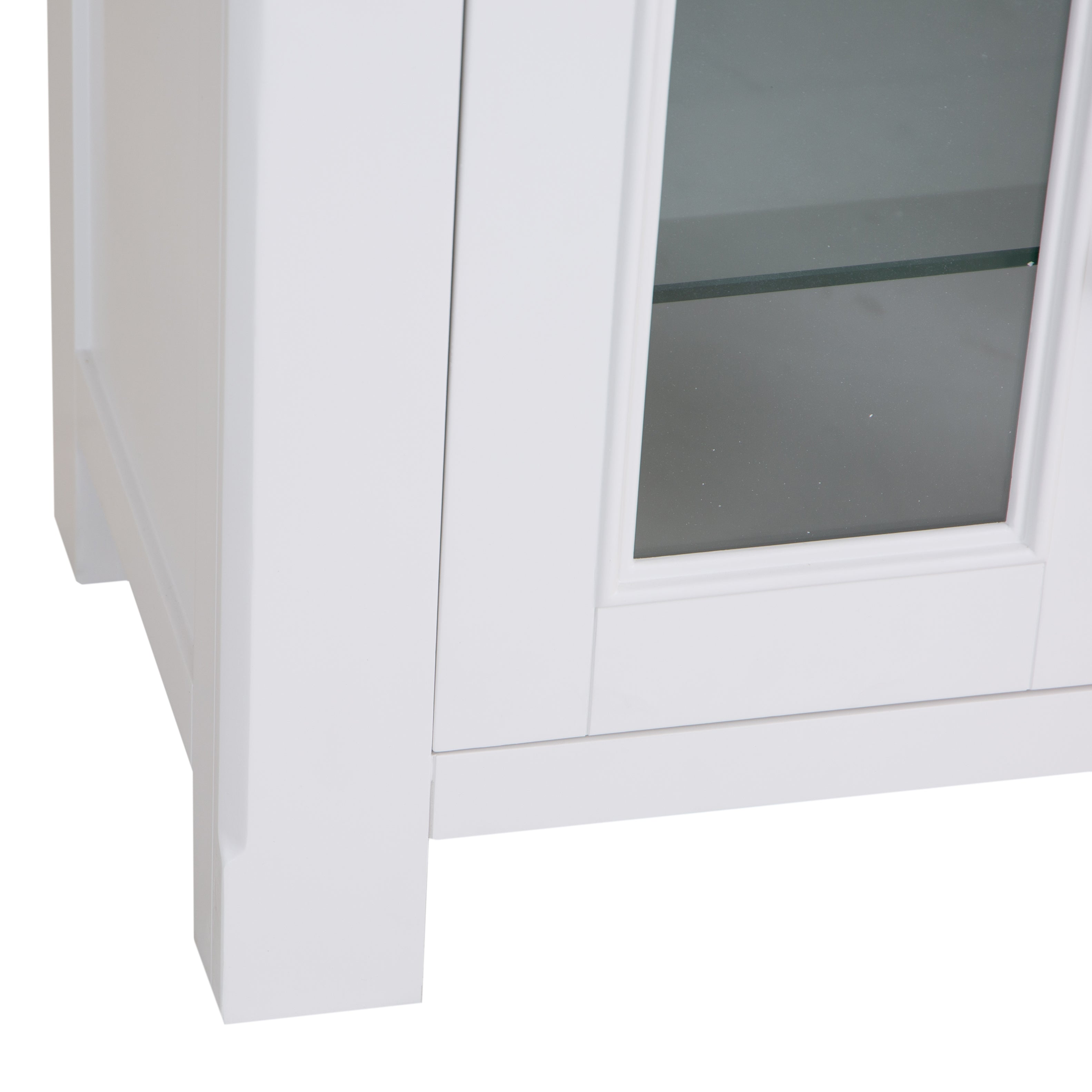 Country Living, White Painted & Oak - Extra Large TV Unit