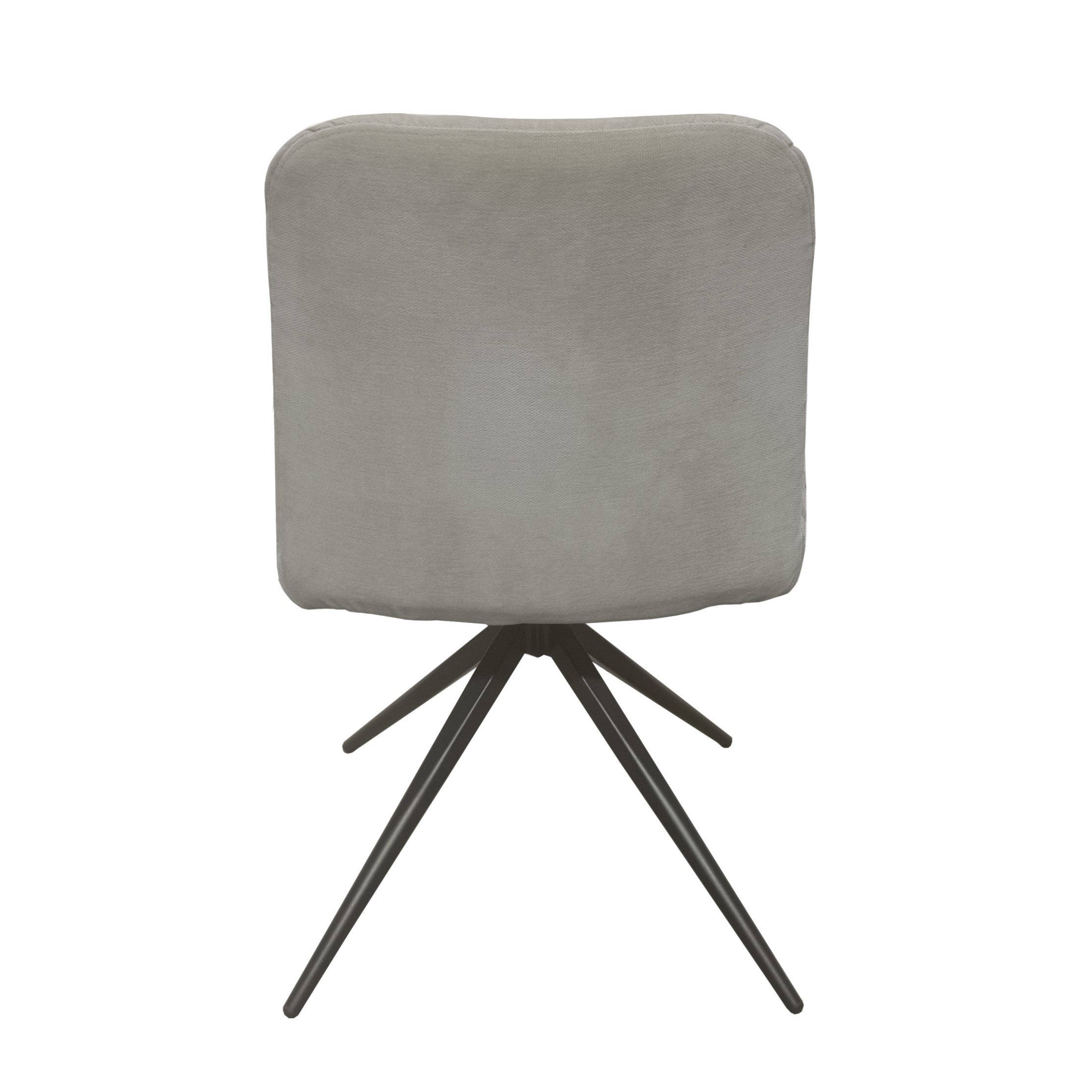 Cairn Swivel Dining Chair - Light Grey