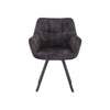 Jade Dining Chair - Charcoal