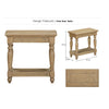 Chateau Rustic Pine Side Table