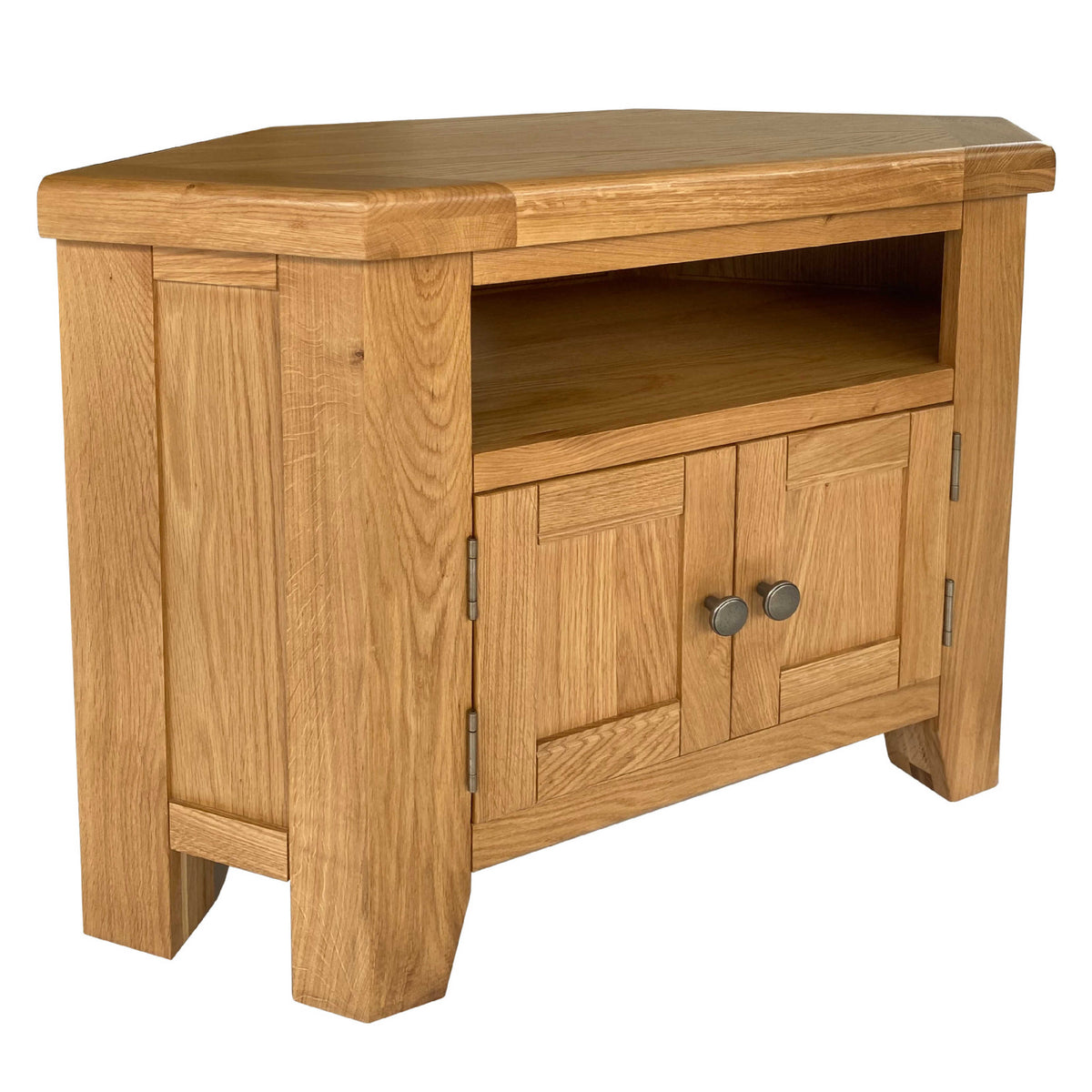 Elsham Oak Corner TV Cabinet