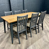 Cortina Reclaimed & Painted - Large Table PLUS 6x Chairs