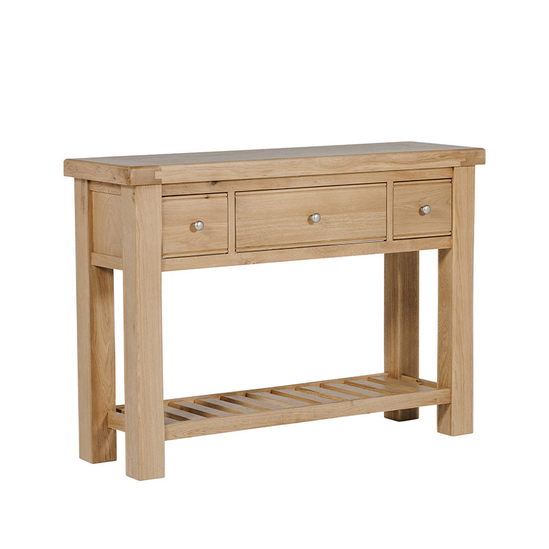 Delaney Oak Console Table