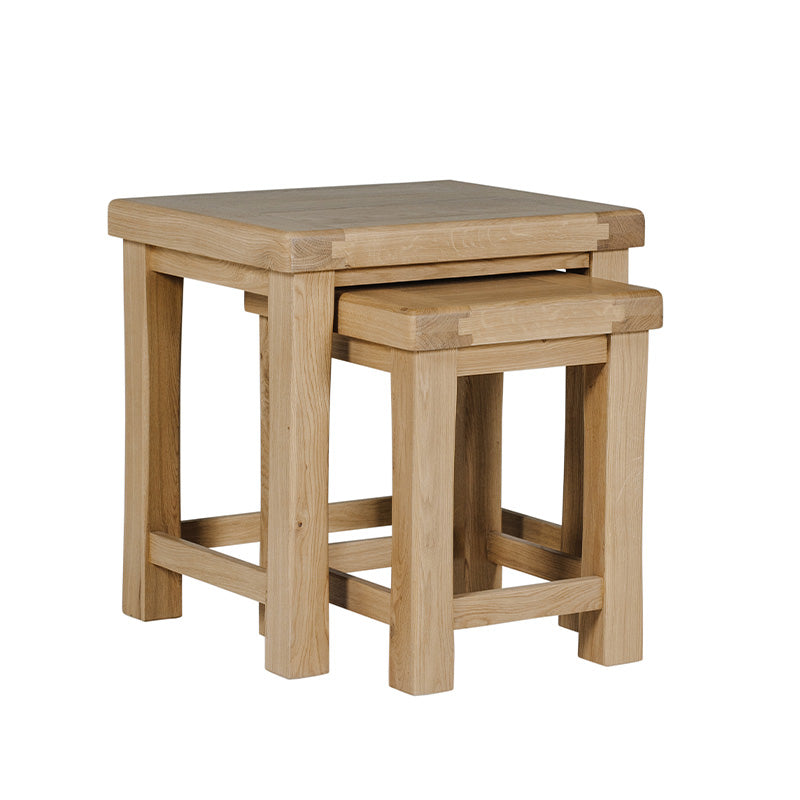 Delaney Oak Nest of Tables