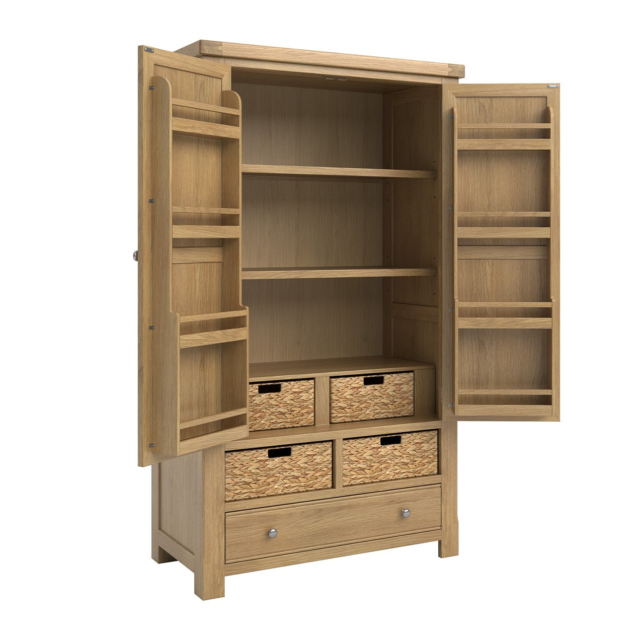 Delaney Oak Full Length Larder