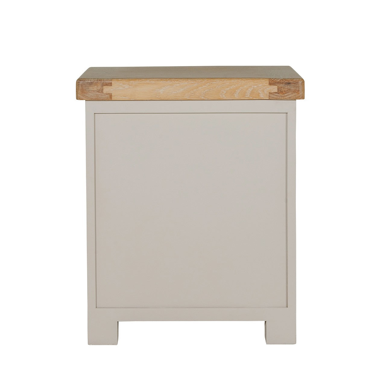 Doune 3 Drawer Bedside Table - Taupe