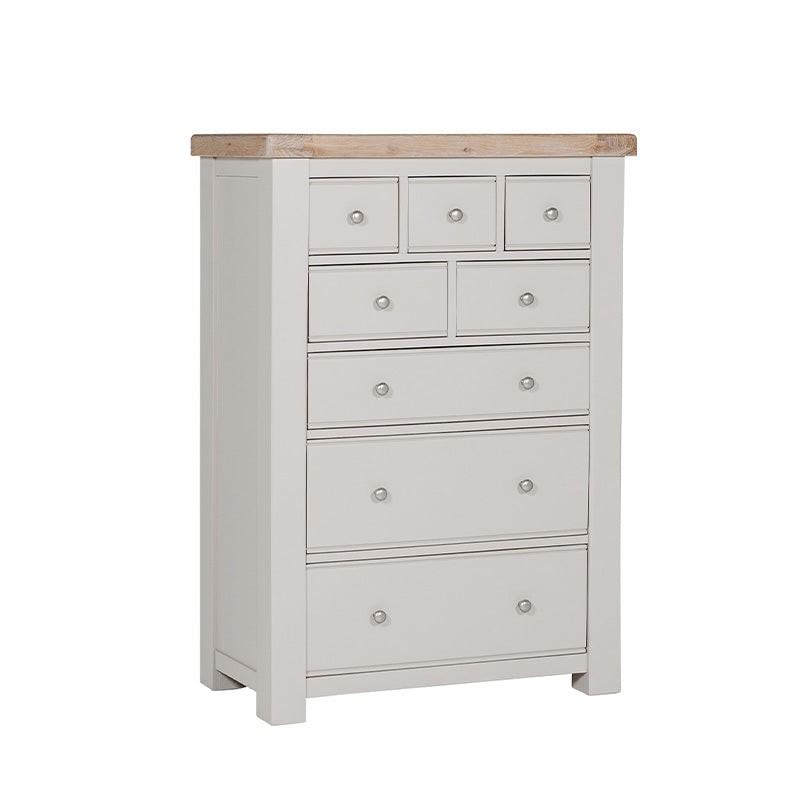 Doune 8 Drawer Tall Chest - Taupe
