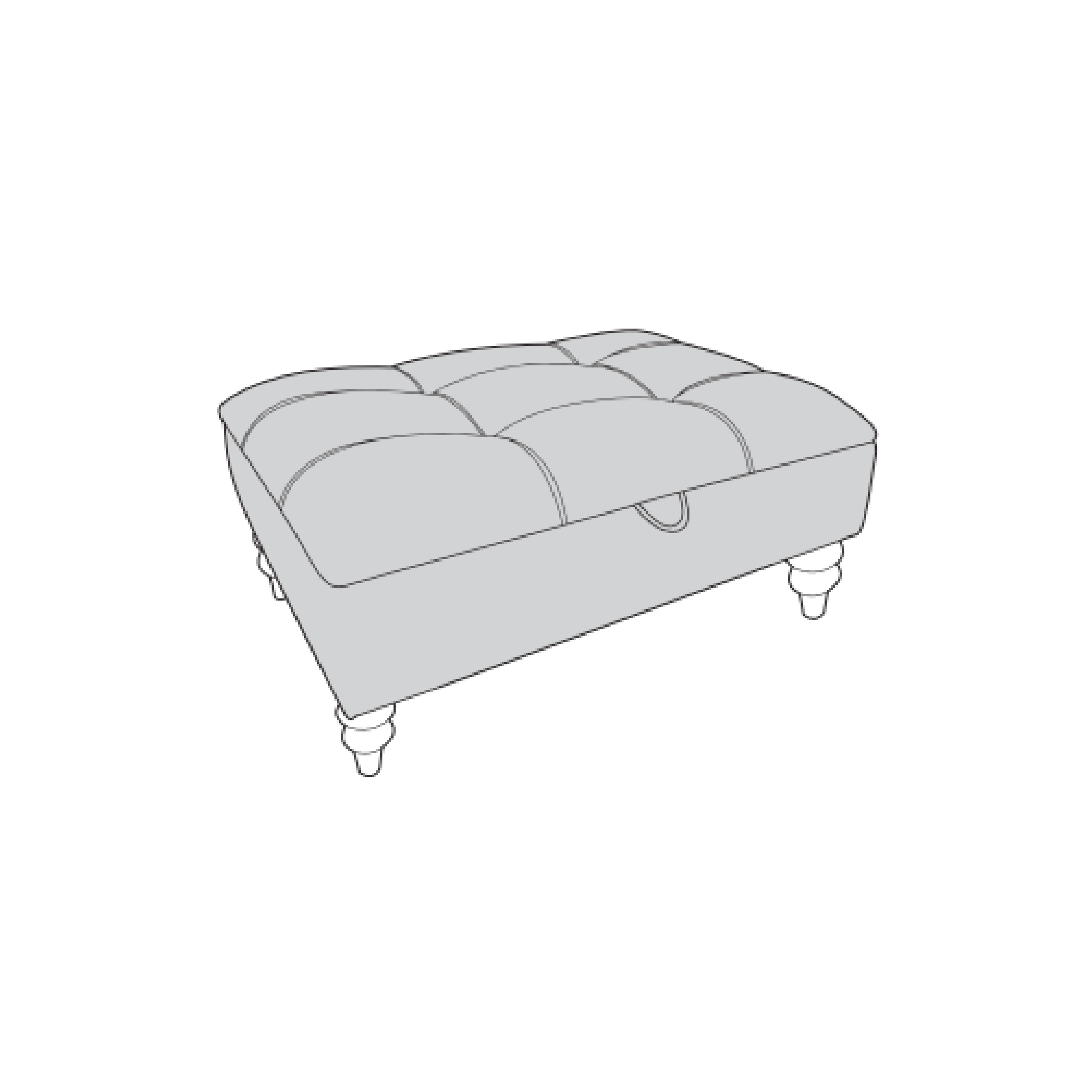 Buoyant Accent Danbury Storage Footstool