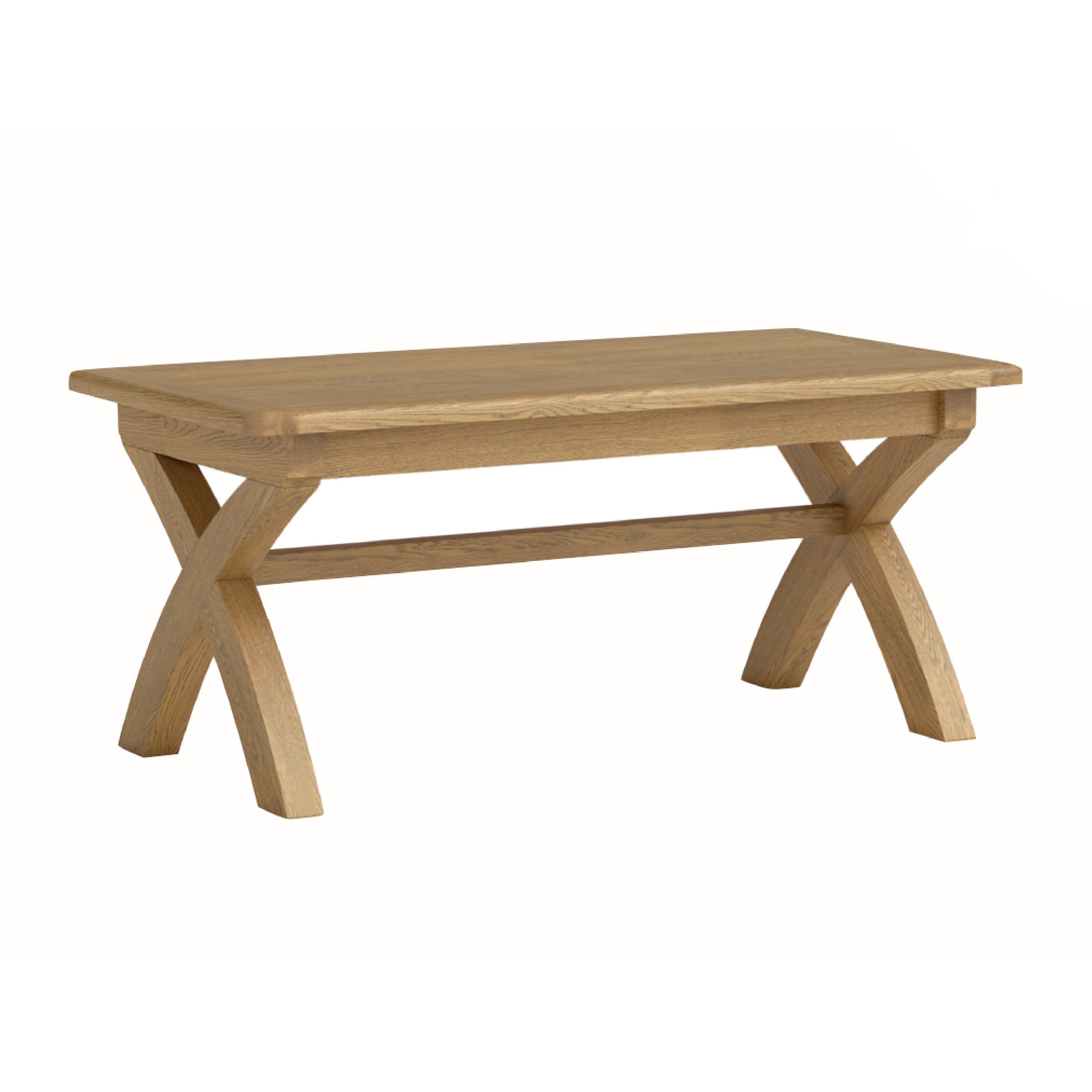 Dorchester Oak Dining Table - 220cm Fixed Top