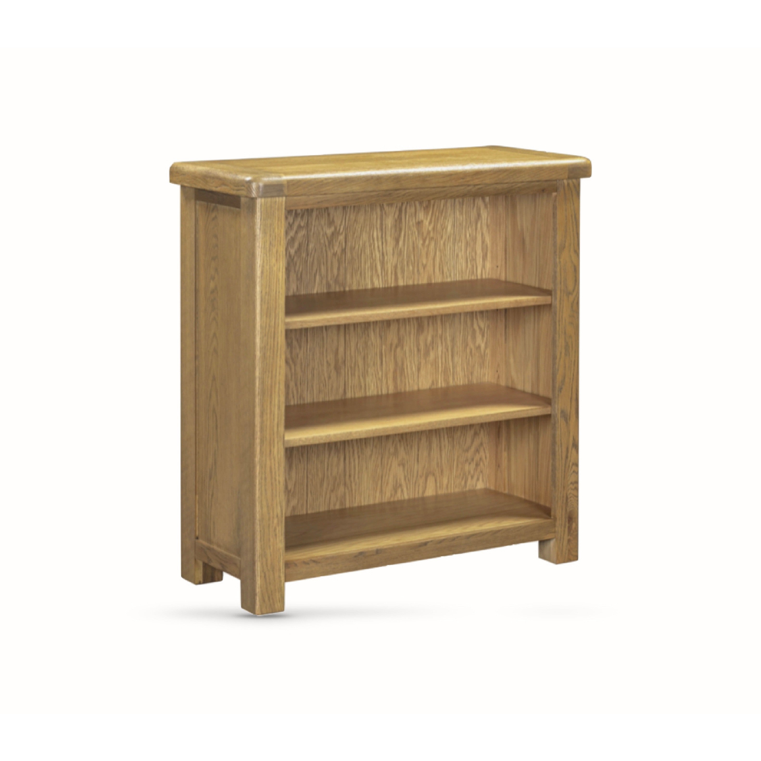 Dorchester Oak Bookcase - Low