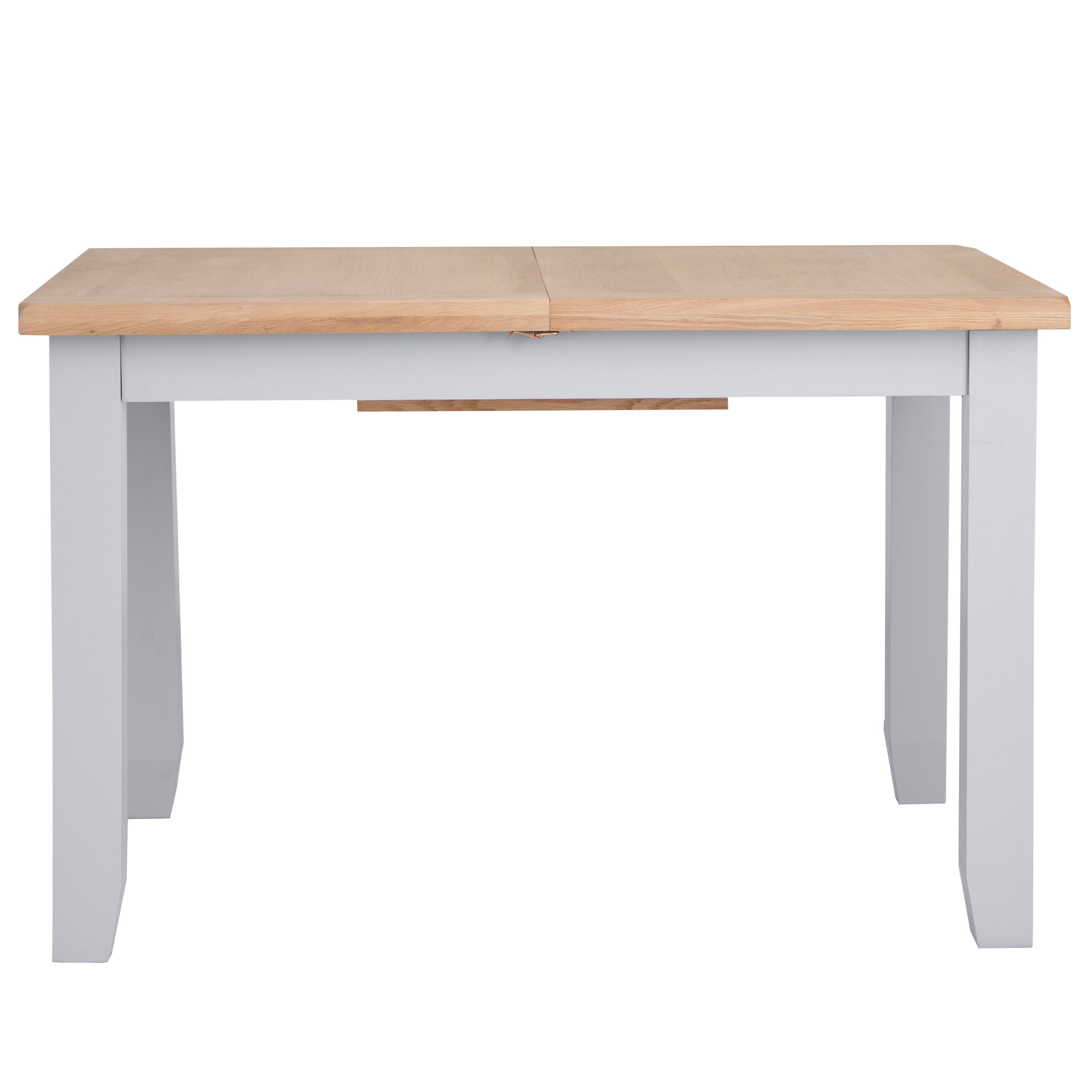 Earlham Grey Painted & Oak 1.2m Butterfly Extending Table
