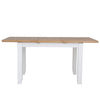 Earlham White Painted & Oak 1.2m Butterfly Extending Table