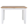 Earlham White Painted & Oak 1.2m Butterfly Extending Table