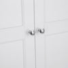 Earlham White Painted & Oak Wardrobe - 2 Door
