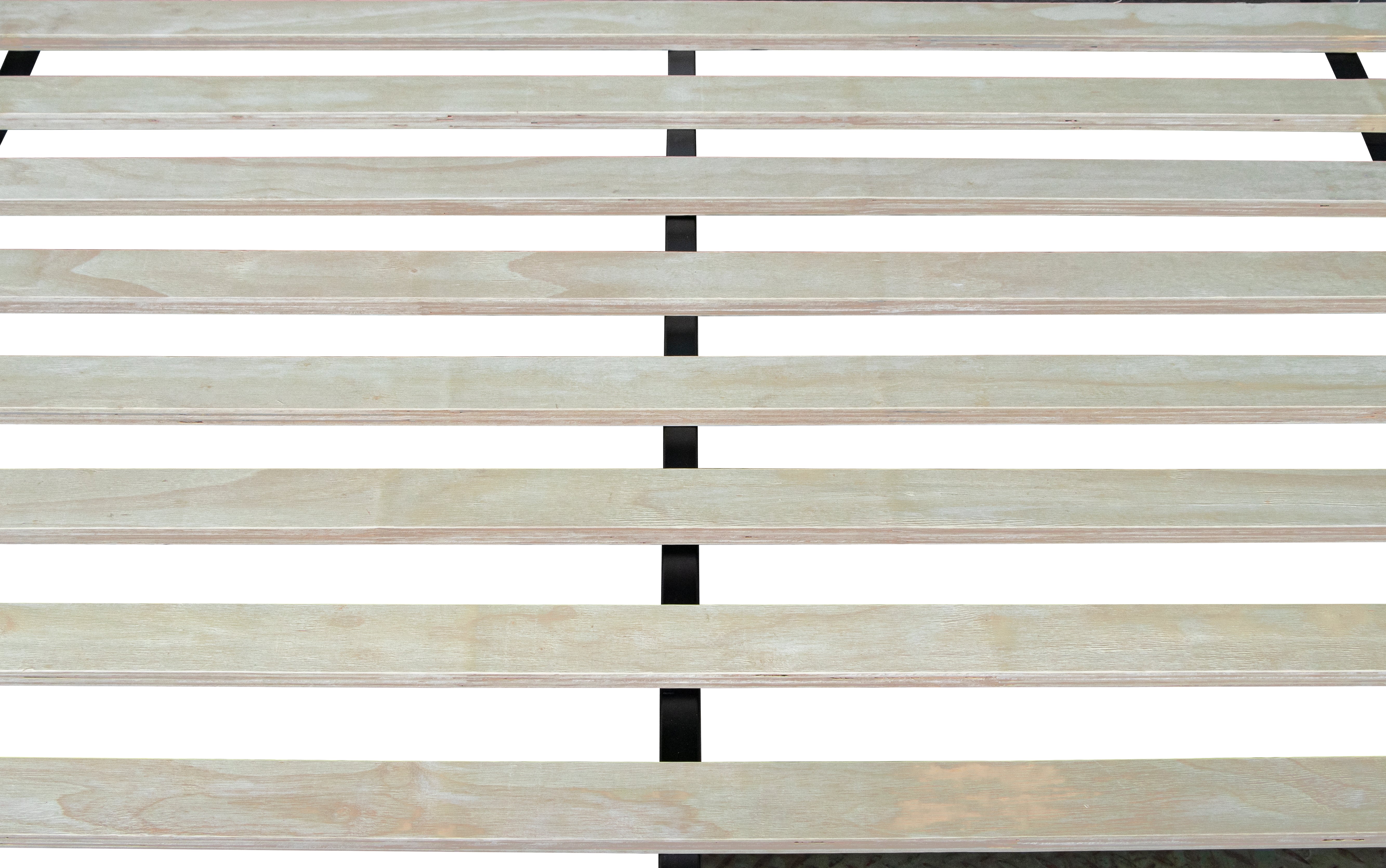 Earlham White Painted & Oak Bed Frame - 4ft6 Double