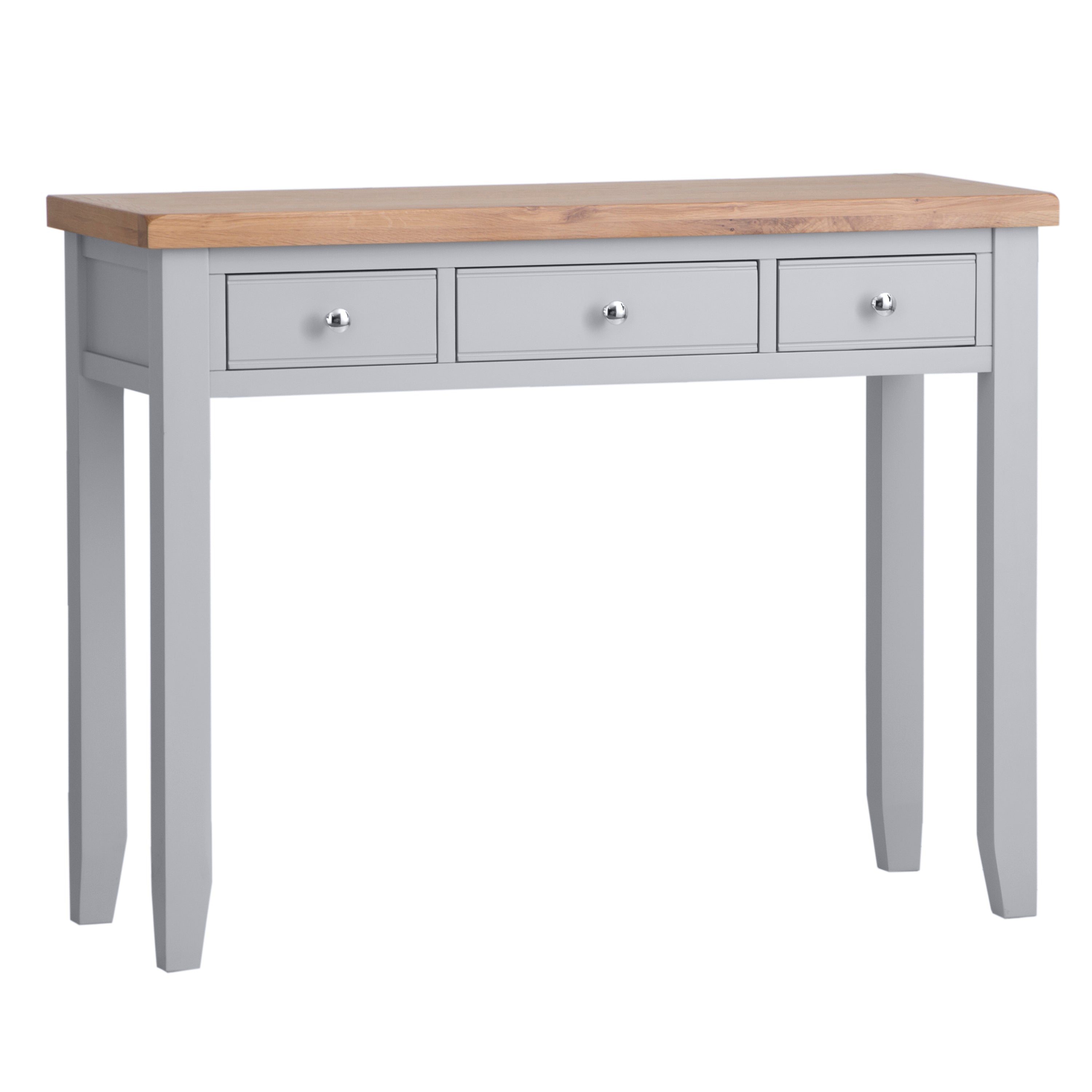 Earlham Grey Painted & Oak Dressing Table