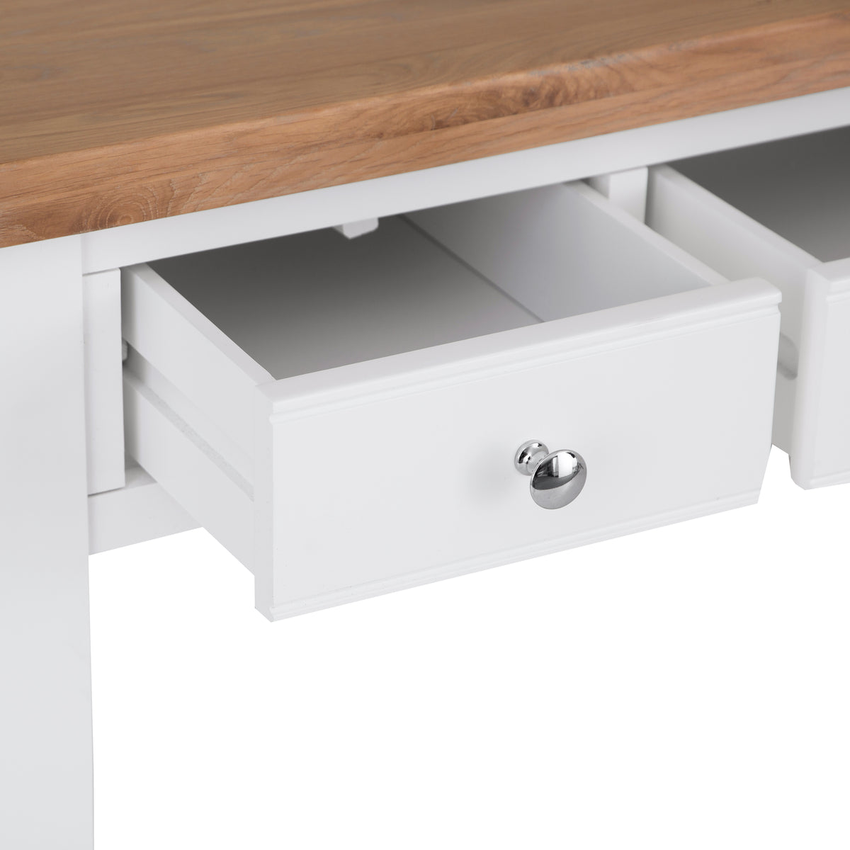 Earlham White Painted & Oak Dressing Table
