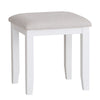 Earlham White Painted & Oak White Dressing Table Stool