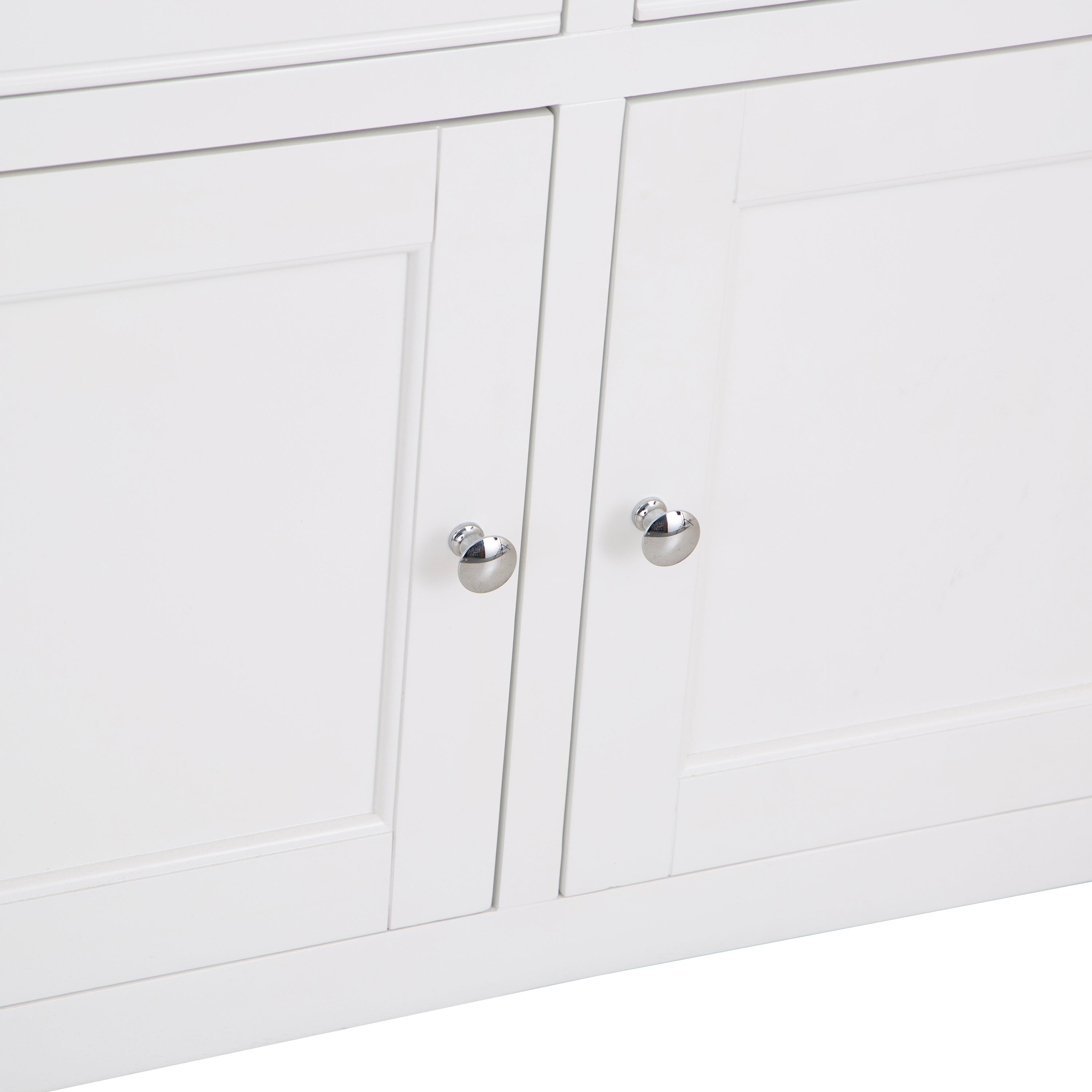 Earlham White Painted & Oak Standard Sideboard
