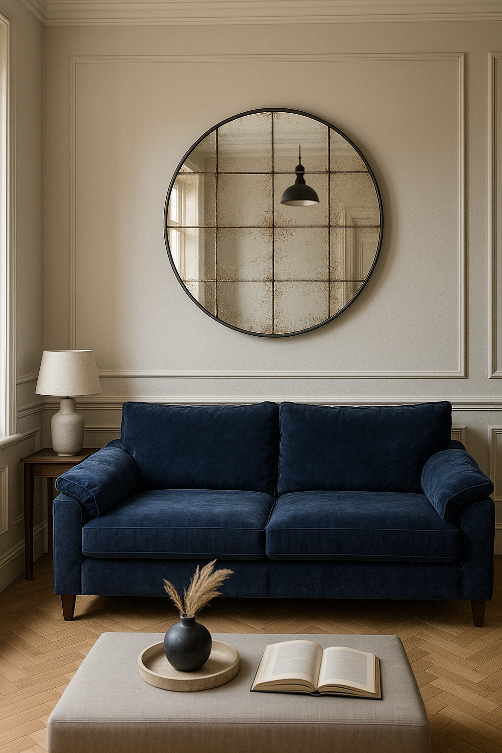 Mirror Collection Round Antique Mirror - MIR42