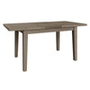 Suffolk Grey Oak Dining Table - 1.25m Extending