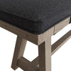 Suffolk Grey Oak Bench Cushion ONLY - 160cm