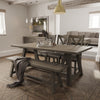 Suffolk Grey Oak Dining Table - 200cm
