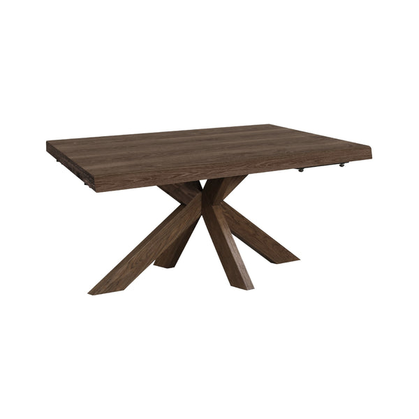 Franklin 140cm Dining Table With Wooden Star Base