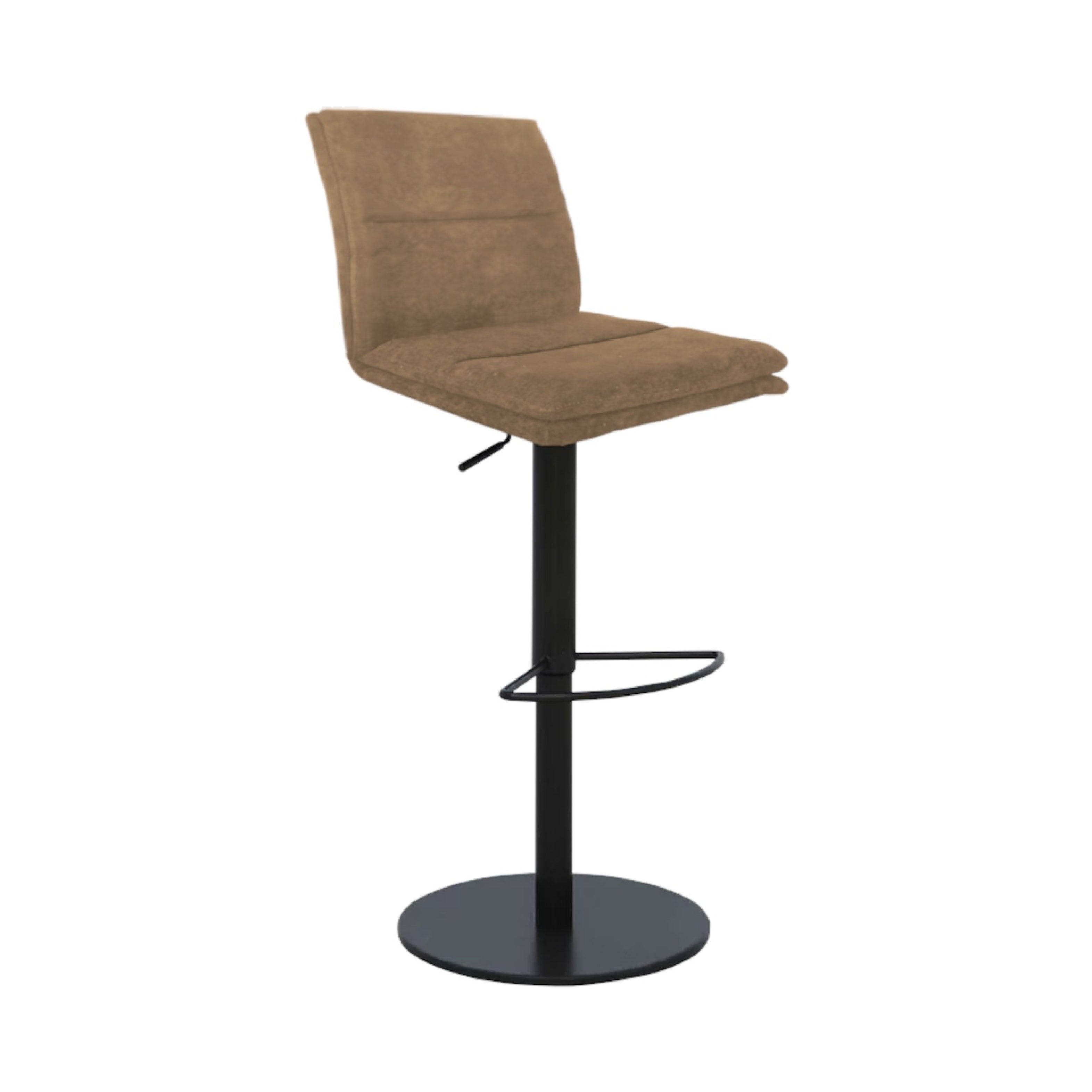 Franklin Adjustable Bar Stool - Taupe