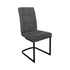 Franklin Cantilever Dining Chair - Grey