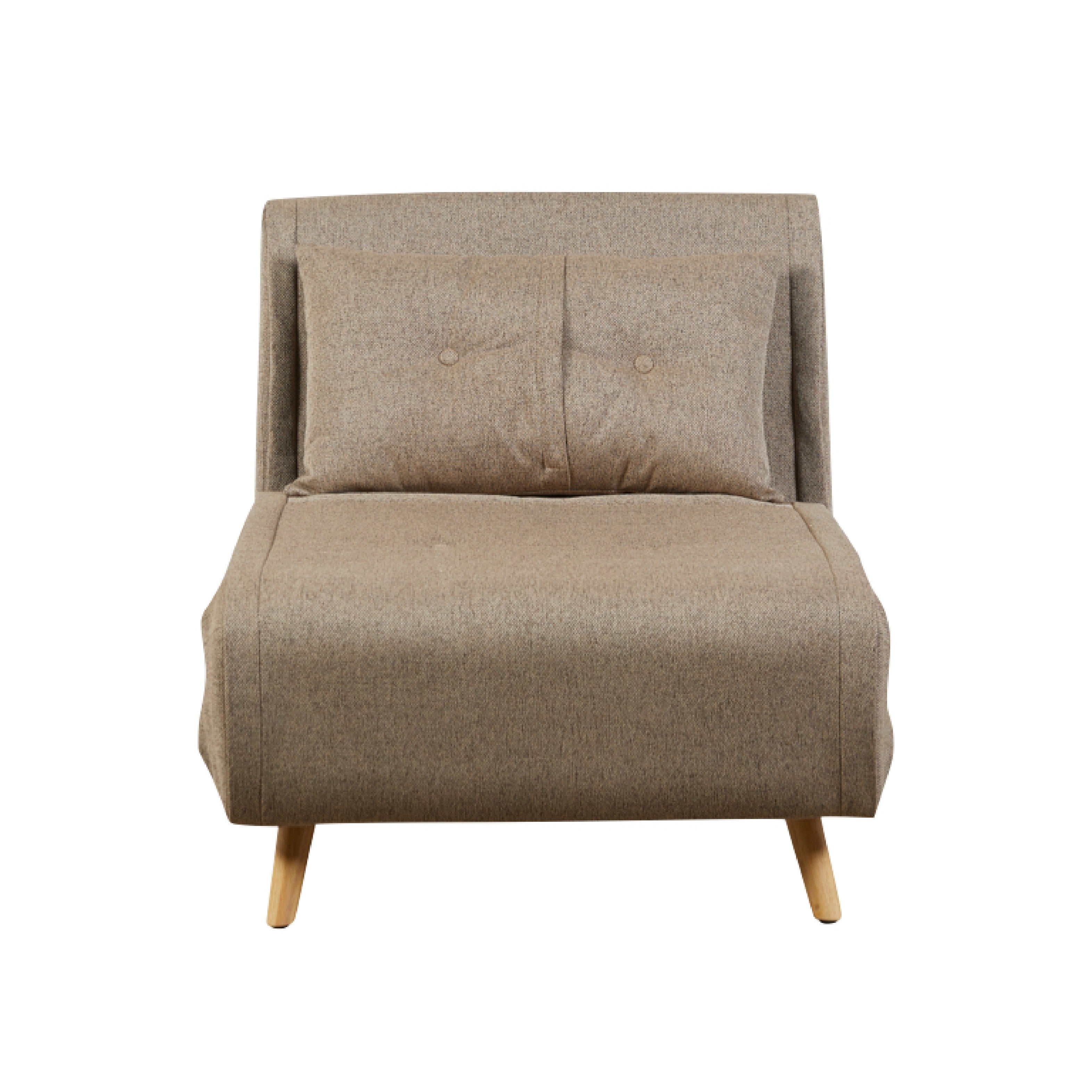 Freya Accent Chair / Sofa Bed - Wheat
