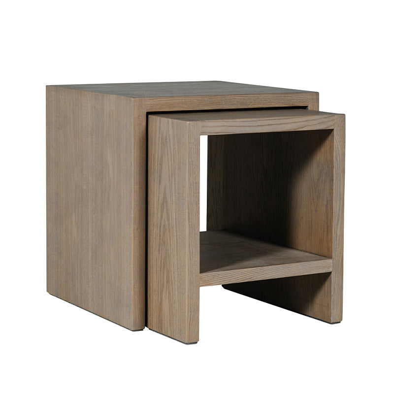 Falun Smoked Oak Nest of Tables
