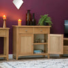 Modena Oak Sideboard - 2 Door 2 Drawer