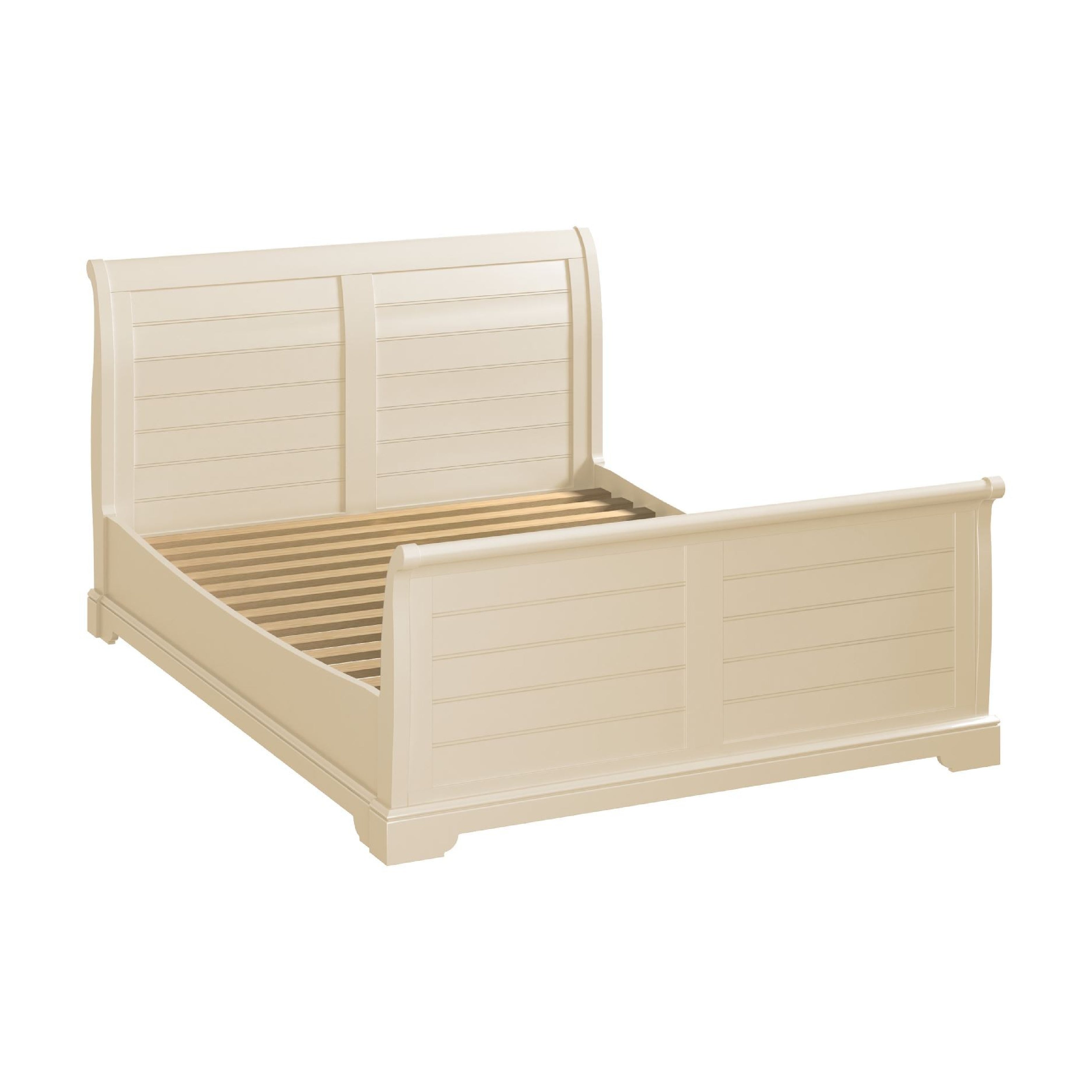 Harmony 6'0" Sleigh Bedstead - Cobblestone