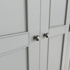 Norfolk Oak & Grey - 3 Door Wardrobe