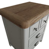 Norfolk Oak & Grey Painted Bedside - Extra Large