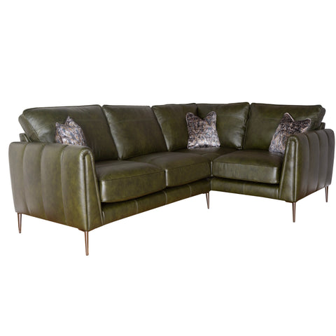 Harlow Leather Sofa - RHF Chaise