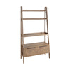Havana Industrial Oak Open Bookcase