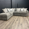 Chicago Sofa - 1 Corner 2 with Stool - Kingston Grey (Sold)